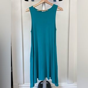 Hourglass Lilly Turquoise Swing Dress, Size- XS/S